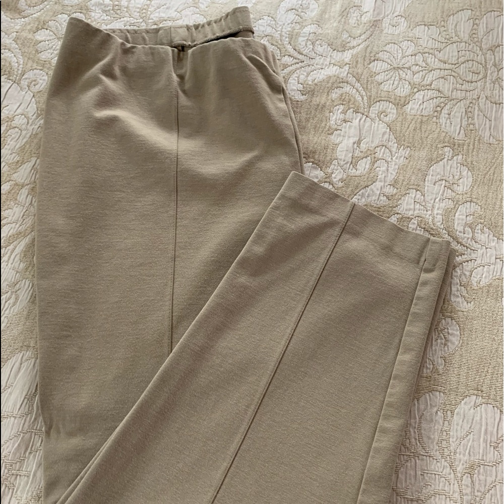 Jjill ponte slim leg pants